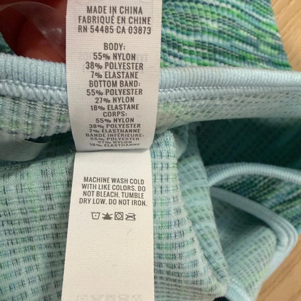 Offline by Aerie Split One Shoulder Long Line Sports Bra, sz S - Picture 5 of 7